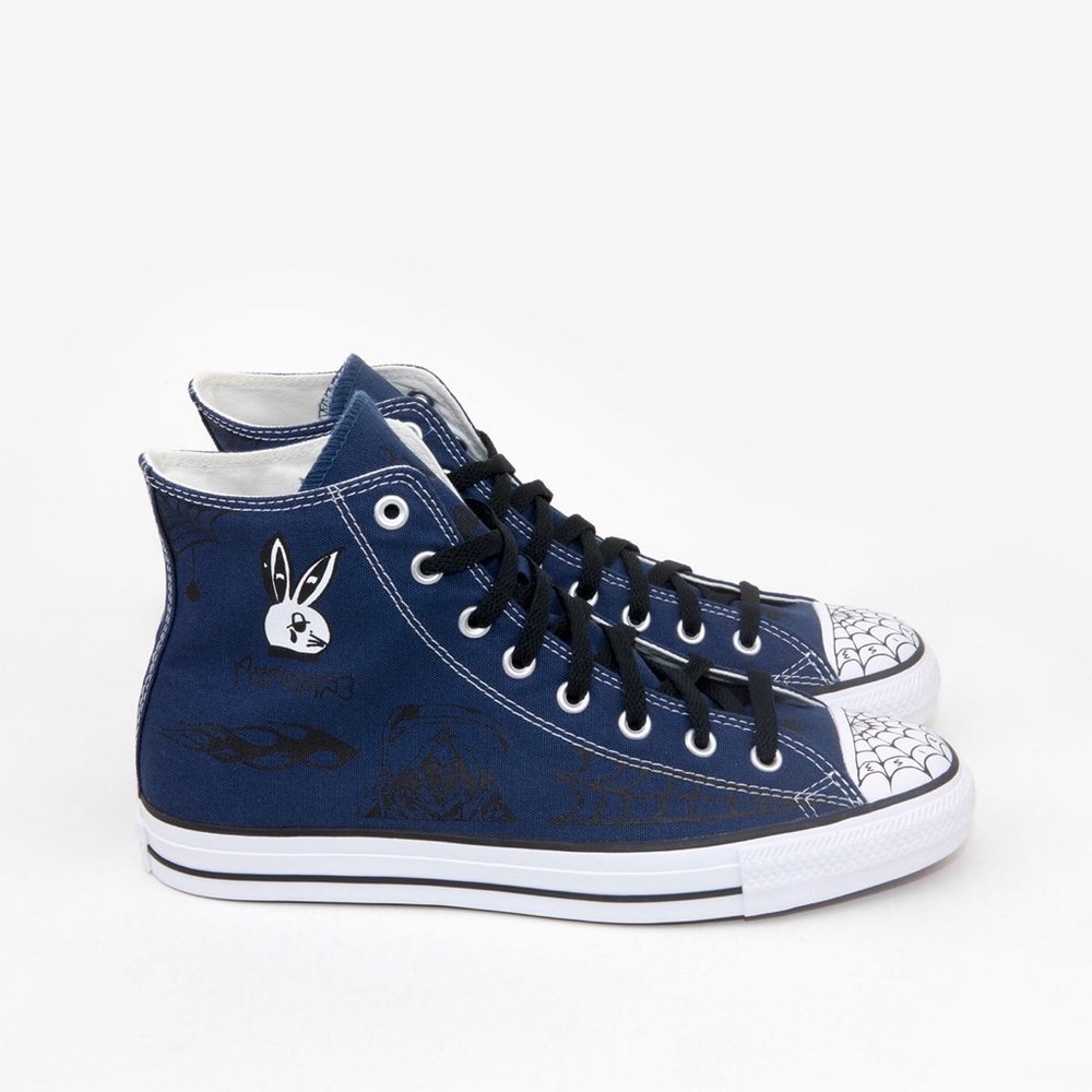 *SOLD* Converse Sean Pablo Pro Hi - Navy - Picture 1 of 4